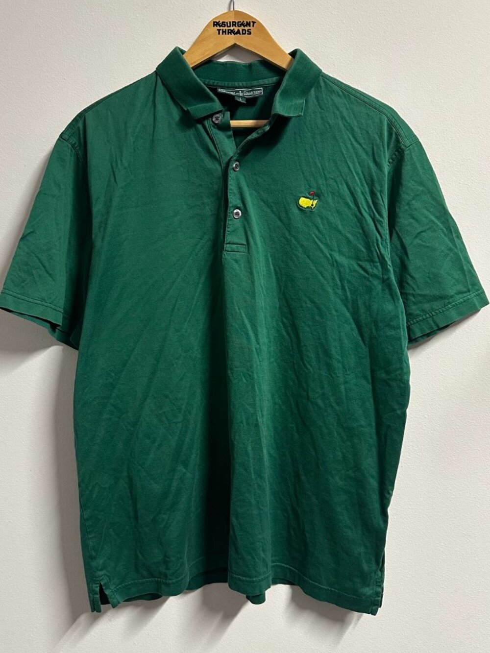 The Masters Collection Agusta Georgia Golf Polo Shirt Green Large